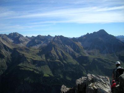 027-Blick auf den Allgaeuer Hauptkamm